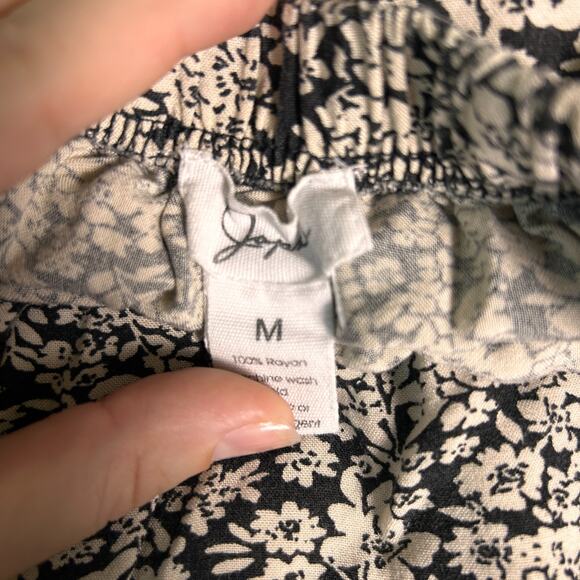 Japna Boho Midi Floral Skirt Womens Medium Feminine Soft Girl Teacher Artsy - Picture 3 of 5